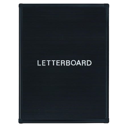 Mastervision Black Letter Board Plastic Frame, 22 x 28 in. MA44888